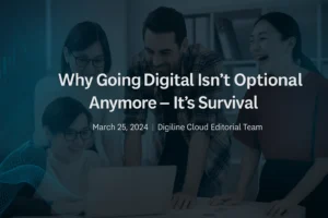 why going digital isn't optional